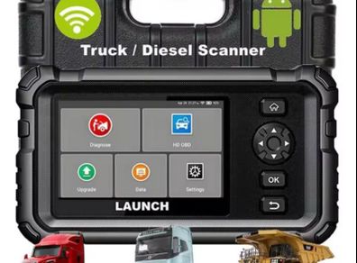 launch diagnostic129HD  heavy duty 12v/24v truck vans COACHES TRACTORS DUMPERS ETC