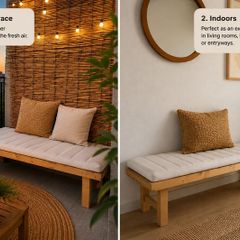 Garden bench