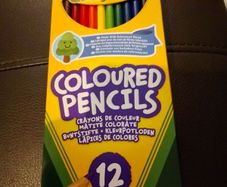 crayola coloured pencils