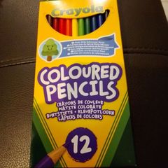 crayola coloured pencils