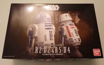Bandai star wars R2-D2 and R5-D4
