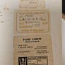 Vintage Retro Blackstaff  100% Pure Linen Placemats & Napkins Set Image 5