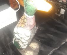 A Beautiful Vintage Duck with pull out Clothes Brush in nice condition
