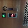 Finntec Commercial 2 Door Undercounter Fridge  Stainless Steel Image 3