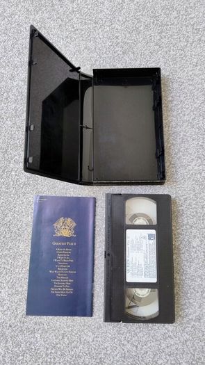 VHS. Queen Greatest Flix