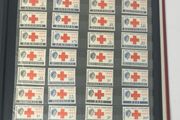 Collection: Thematic Red Cross, Malaria and For Young People stamps mainly used however some mint noted along with some miniature sheets on 28 pages