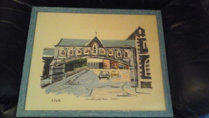 Frank Feld painting