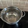 Large Stainless Steel Colander Image 2