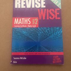 Revise Wise Leaving Cert Maths Paper 2