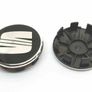 4x SEAT 63mm Wheel Centre Caps Image 2