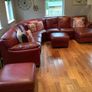 Leather corner couch Image 2