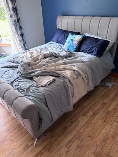 sleigh bed ottoman