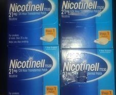4 BOXES OF Nicotinell 21mg 7 day supply patches