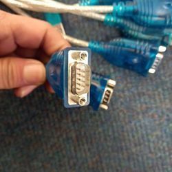 Serial RS-232 Male USB Computer Cables