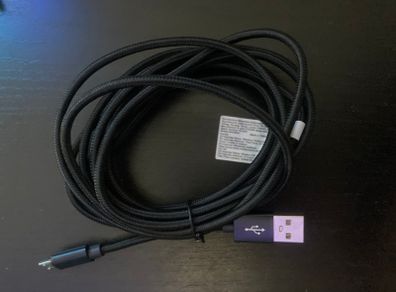 Micro USB to USB 3m