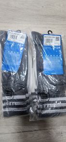 New 6 pairs of mens original adidas white grey and black socks Size 9-11 RRP 30 Eur