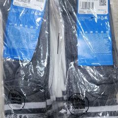 New 6 pairs of mens original adidas white grey and black socks Size 9-11 RRP 30 Eur