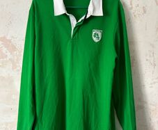Azzurri Ireland Rugby Shirt Long Sleeve Green / Size XL
