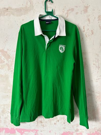 Azzurri Ireland Rugby Shirt Long Sleeve Green / Size XL