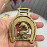 10 antique vintage horse brass Image 6