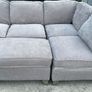 Grey L shaped corner sofa Image 6