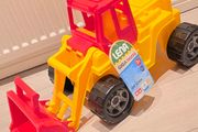 front loader digger toy truck