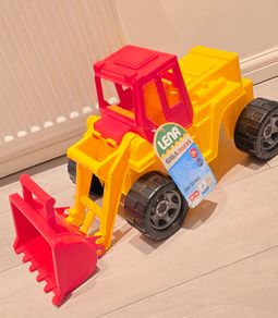 front loader digger toy truck