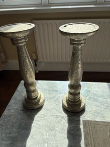 Meadow & Byrne ornamental candle stands.