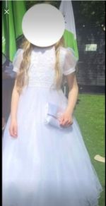 Lovely first communion dress & accessories