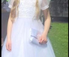 Lovely first communion dress & accessories