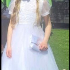 Lovely first communion dress & accessories