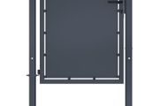 Garden Gate Steel 100x100 cm Anthracite