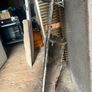 Antique Cast Iron Fireplace Fire Grate Vintage Period Piece Image 2