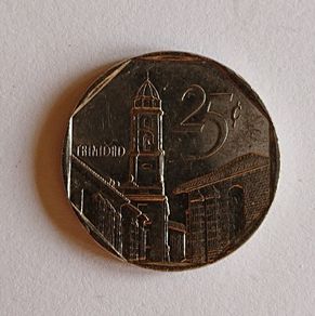 1994 or 2000 Cuban 25 Centavos - Republica De Cuba Coin