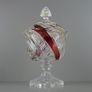 Glass bonbon dish with lid 23 cm Image 10