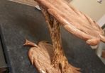 hand made timber shelf ornament