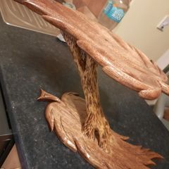 hand made timber shelf ornament