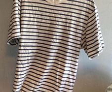 jules T-shirt French striped chic tee