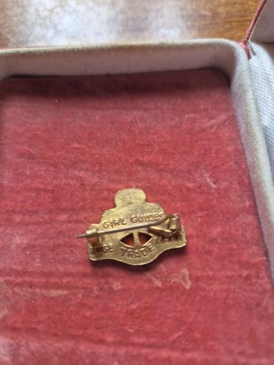 Vintage Girl Guild Trefoil Promise Badge
