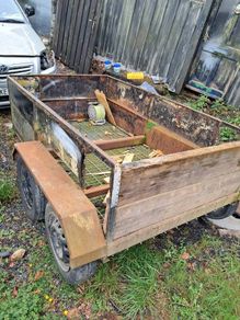 Double axle trailer