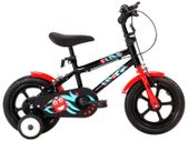 Kids Bike 12 inch Black and Red