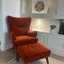 Arm Chair Rustic Orange Michael Murphy Image 2
