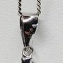 925 Sterling Silver Snowflake Cross Pendant Necklace with Gift Box Image 4