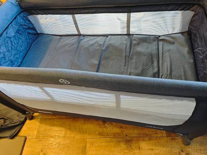 miniuno sleepeasy travel cot with proper mattress