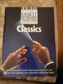 Classics. Easiest Keyboard Collection. Large Volume Paperback In Good Condition.