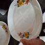 stainless steel wok and 3 serving platers Image 10