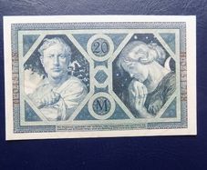 Germany Banknote. 1915.20 Marks.Extremely Fine.Berlin.
