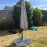 Cantilevered garden umbrella Image 2