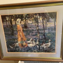 Print of Goose Girl