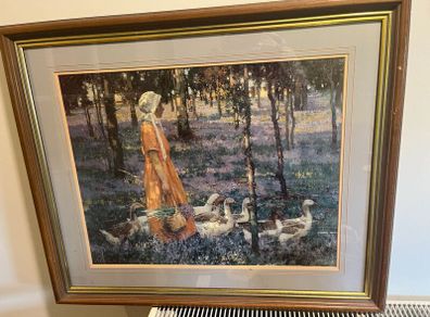 Print of Goose Girl